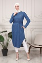 [1667-Jeans-36] تونيك 1667 (36, Jeans) OMER1366