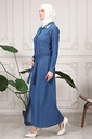 [1657-Jeans-36] فستان جينز 1657 (36, Jeans) OMER1288