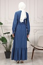 [1660-Jeans-36] فستان جينز 1660 (36, Jeans) OMER1319