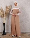 [1713-Beige-36] عباية 1713 (36, Beige) Copy of IMG_7416