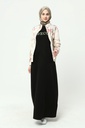 [2556-Blac-38] فستان مع جاكيت جينز ورد 2556 (38, Black) 2E3A8470